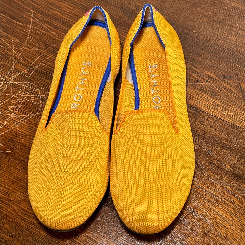 Rothy’s Lemon-drop Loafers EXCELLENT CONDITION